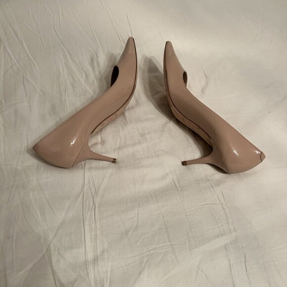Jimmy Choo Powder Pink Patent Leather Pointed Toe Pumps - Picture 8 of 16
